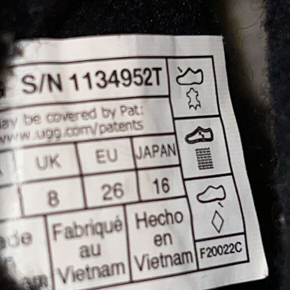 Ugg Suede Kid Boots Size 9 - Picture 6 of 7